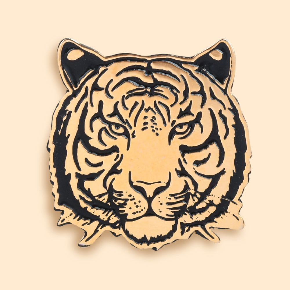 Wild Lapel Pin - Tiger