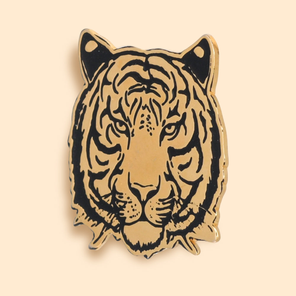 Wild Lapel Pin - Tiger