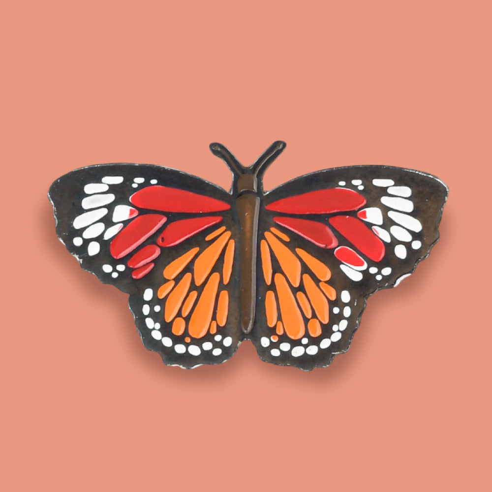 Wild Lapel Pin - Tiger Butterfly