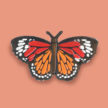 Wild Lapel Pin - Tiger Butterfly