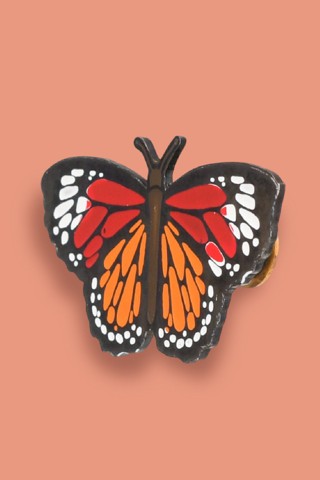 Wild Lapel Pin - Tiger Butterfly