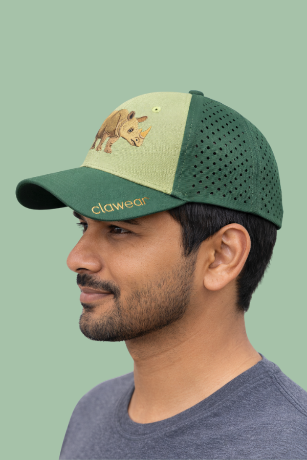 Palm Perforated Cap - Rhino