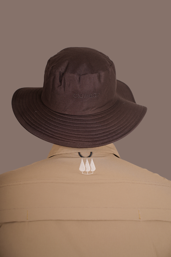 Mahogany Panama Hats - Dark Brown