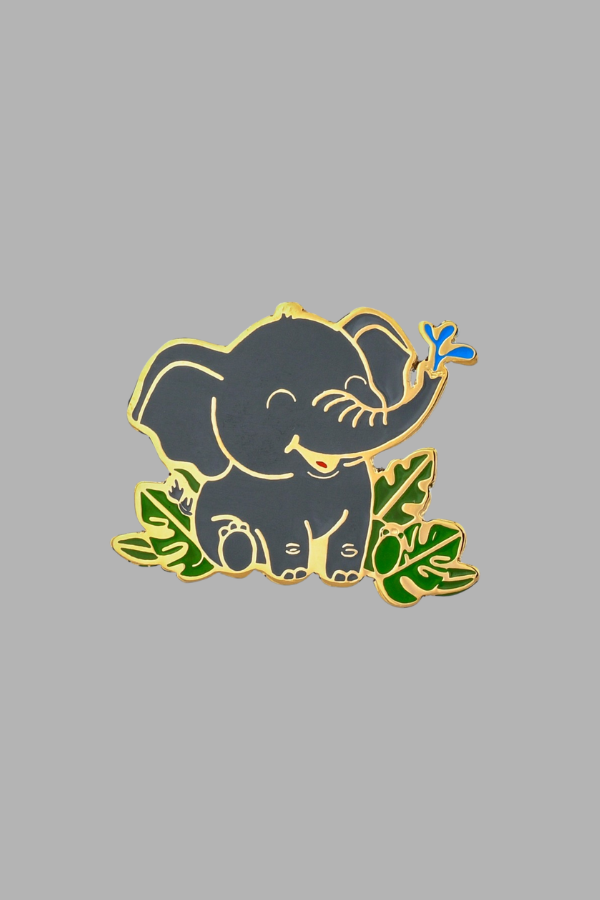 Wild Lapel Pin - Little Elephant