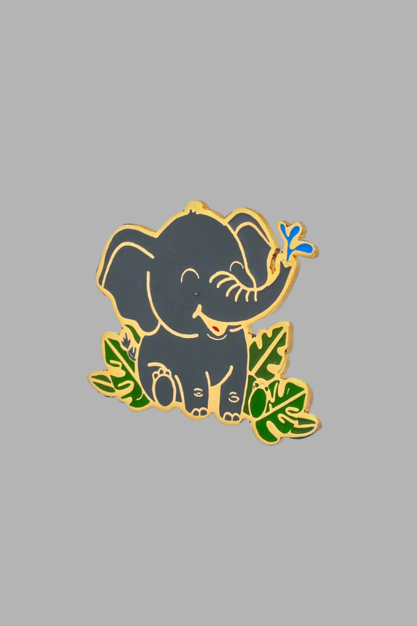 Wild Lapel Pin - Little Elephant