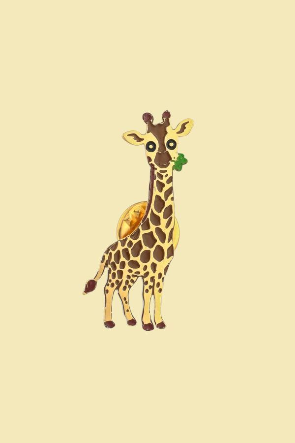 Wild Lapel Pin - Giraffe