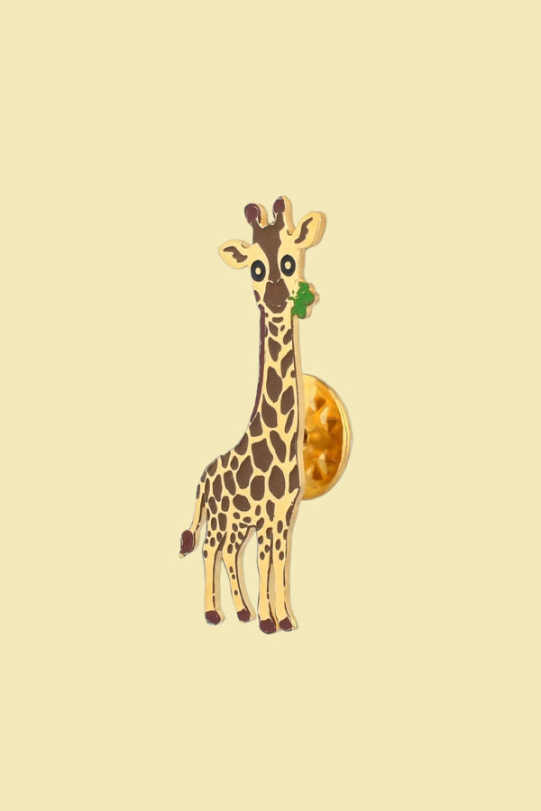 Wild Lapel Pin - Giraffe