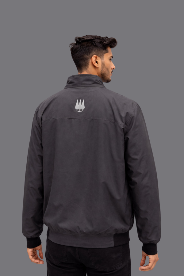 Kanha Reversible Unisex Jacket - Green/Light Grey