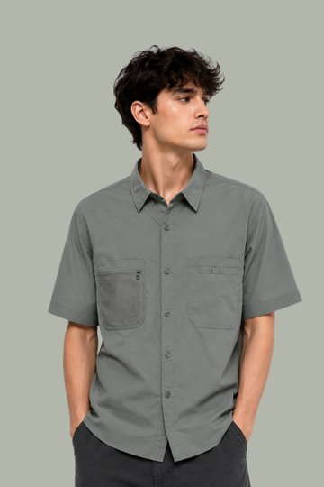 Havelock Half Sleeves Dry Fit Shirt - Teal