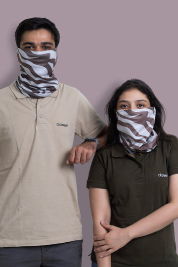 Thar Neck Gaitors - Zebra Print